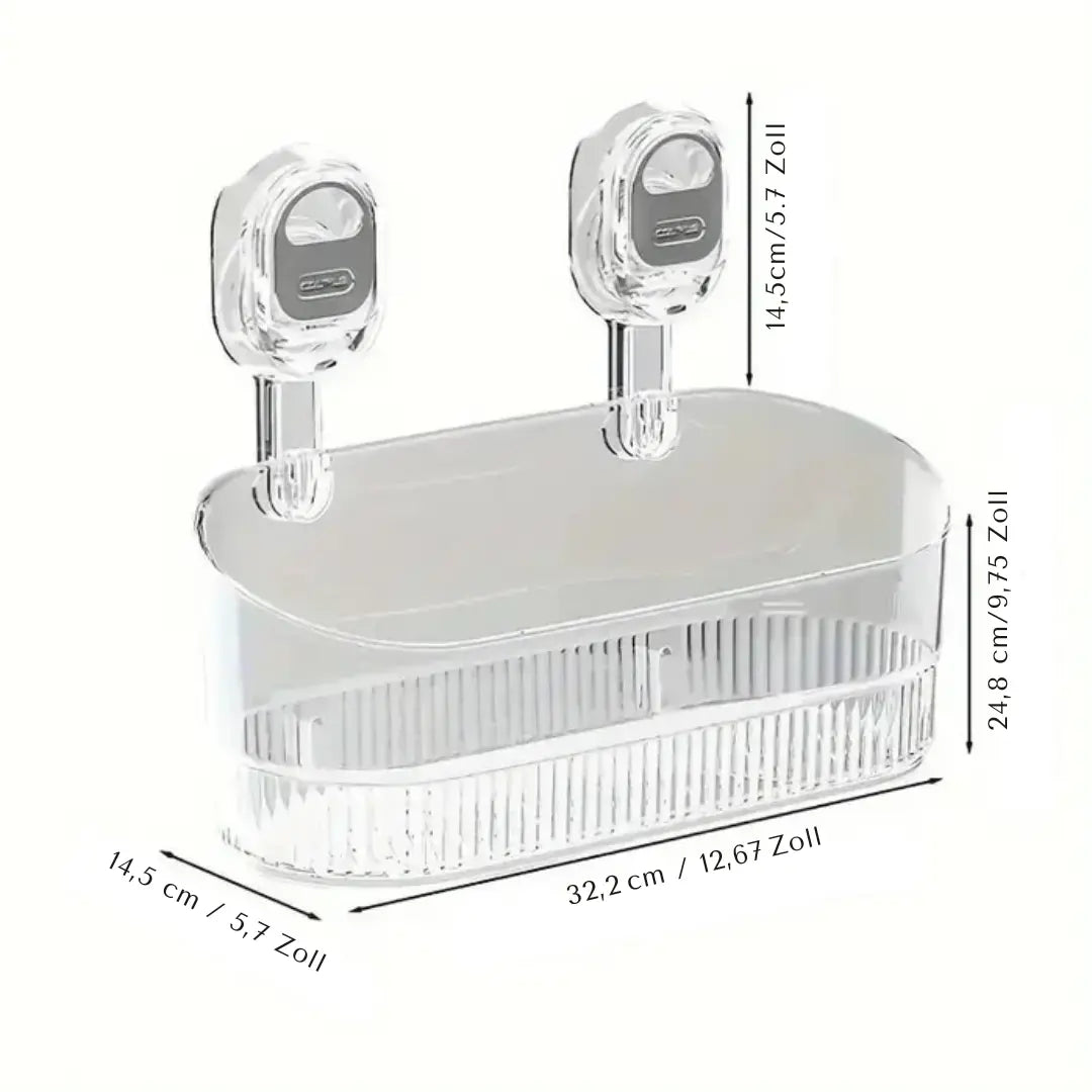Frendorf | Bohrfreie Aufbewahrungsbox mit Snap-on-System