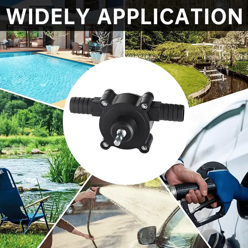 Frendorf | Bohrmaschinenaufsatz Pumpe – Macht aus Ihrer Bohrmaschine eine Pumpe