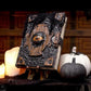 Buch der Verdammten Halloween Dekor Spaß Dekoration Magisches Buch Handgemachtes Schwarzes Zauberbuch Gruselig Saisonale Requisite Kunst Buch der Augen