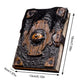 Buch der Verdammten Halloween Dekor Spaß Dekoration Magisches Buch Handgemachtes Schwarzes Zauberbuch Gruselig Saisonale Requisite Kunst Buch der Augen