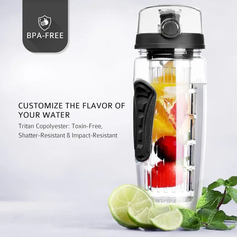 BPA-freie Wasserflasche mit Fruchtinfuser - Botte