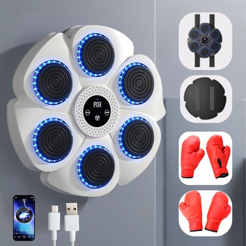 Frendorf | BoxFit - Innovative Boxmaschine für zu Hause mit Bluetooth Musik und interaktivem Training