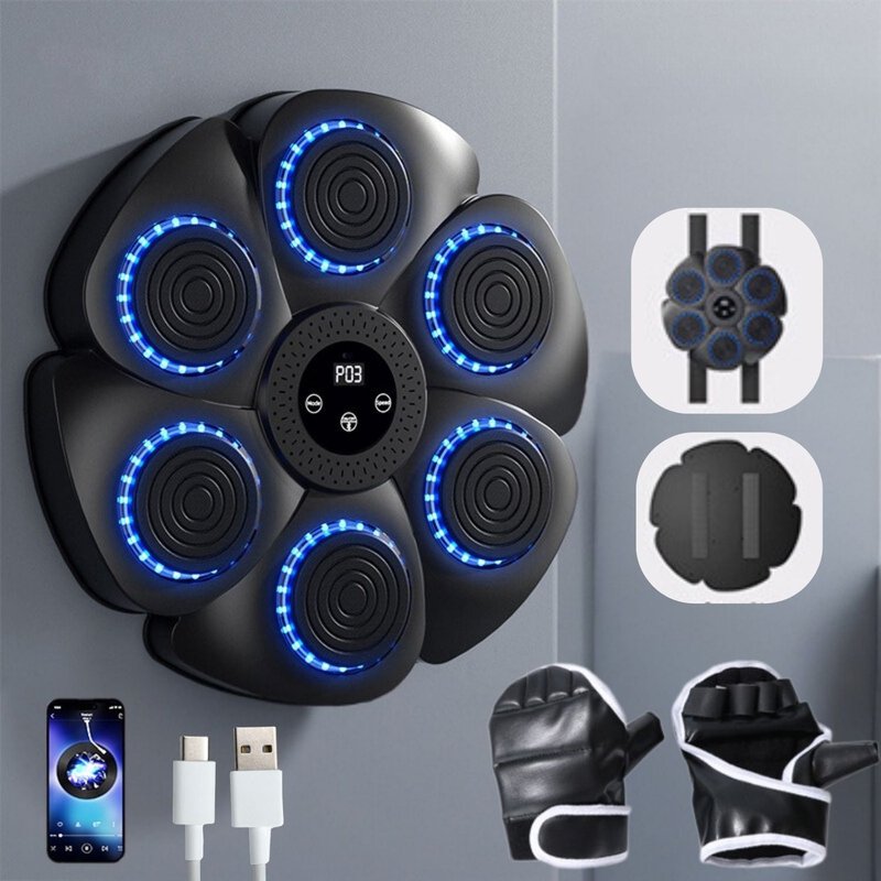 Frendorf | BoxFit - Innovative Boxmaschine für zu Hause mit Bluetooth Musik und interaktivem Training