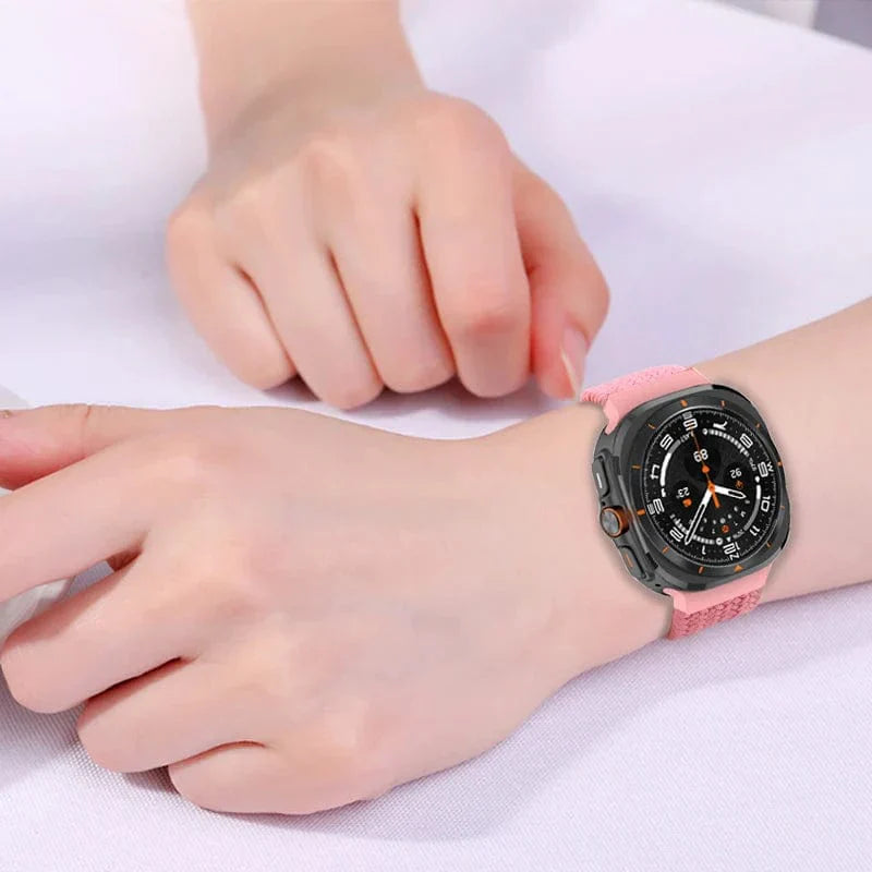 Frendorf | Geflochtenes Magnetisches Sportarmband für Samsung Uhr 7 Ultra