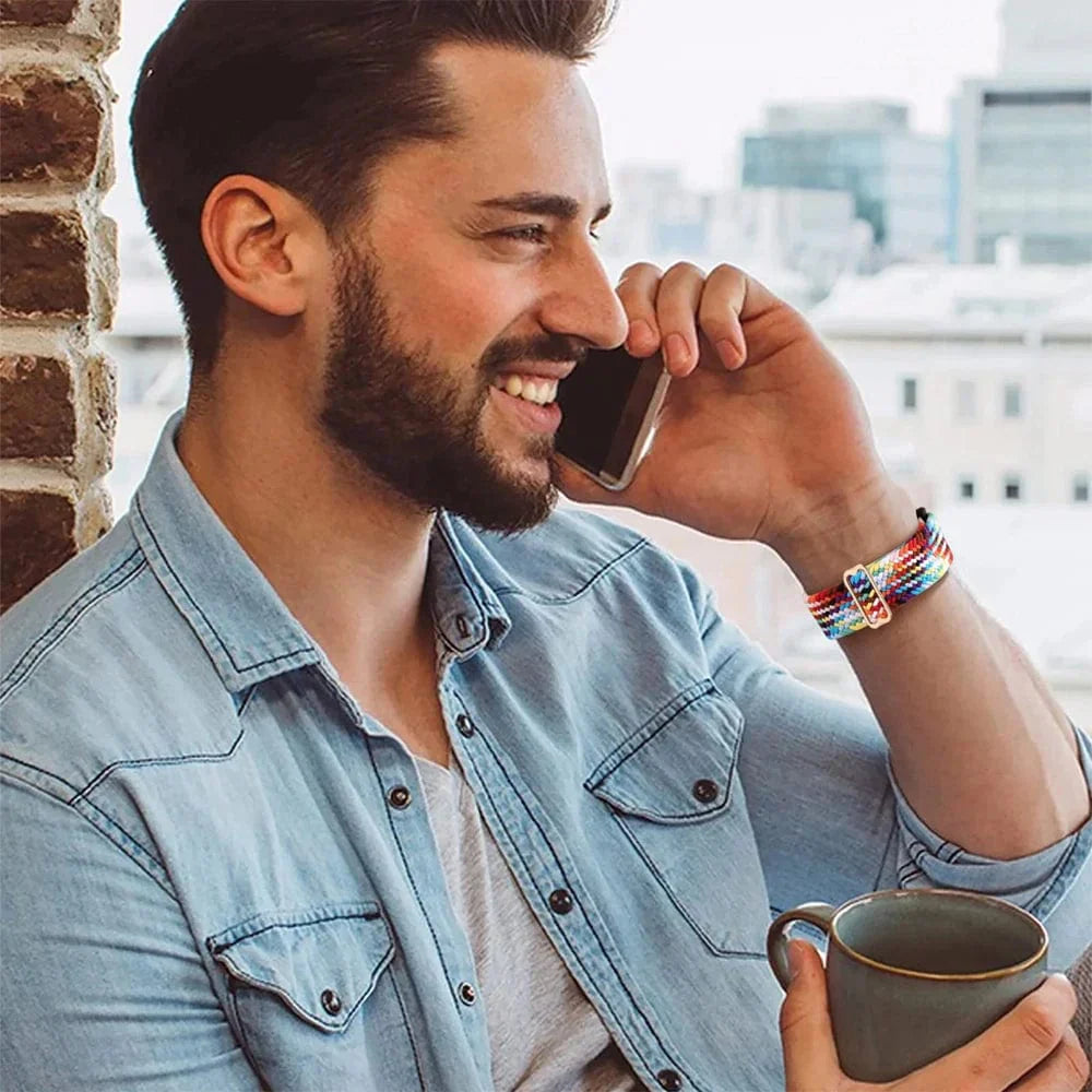 Frendorf | Geflochtener Solo Loop Watch Band für Samsung Watch 7 Ultra