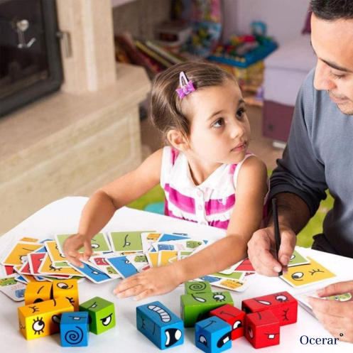 Frendorf | BlockySteine - Zauberwürfel-Bausteine mit wechselnden Gesichtern