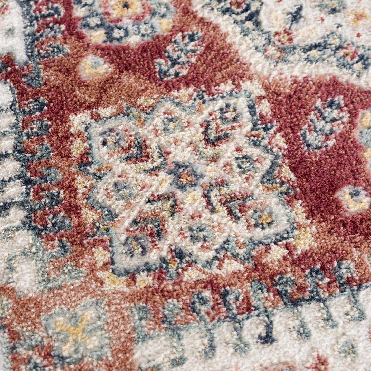 Brend Rust Medaillon Teppich