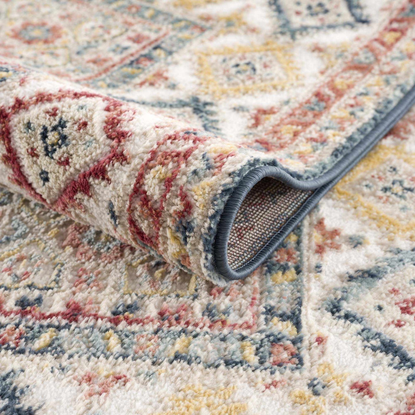 Brend Rust Medaillon Teppich