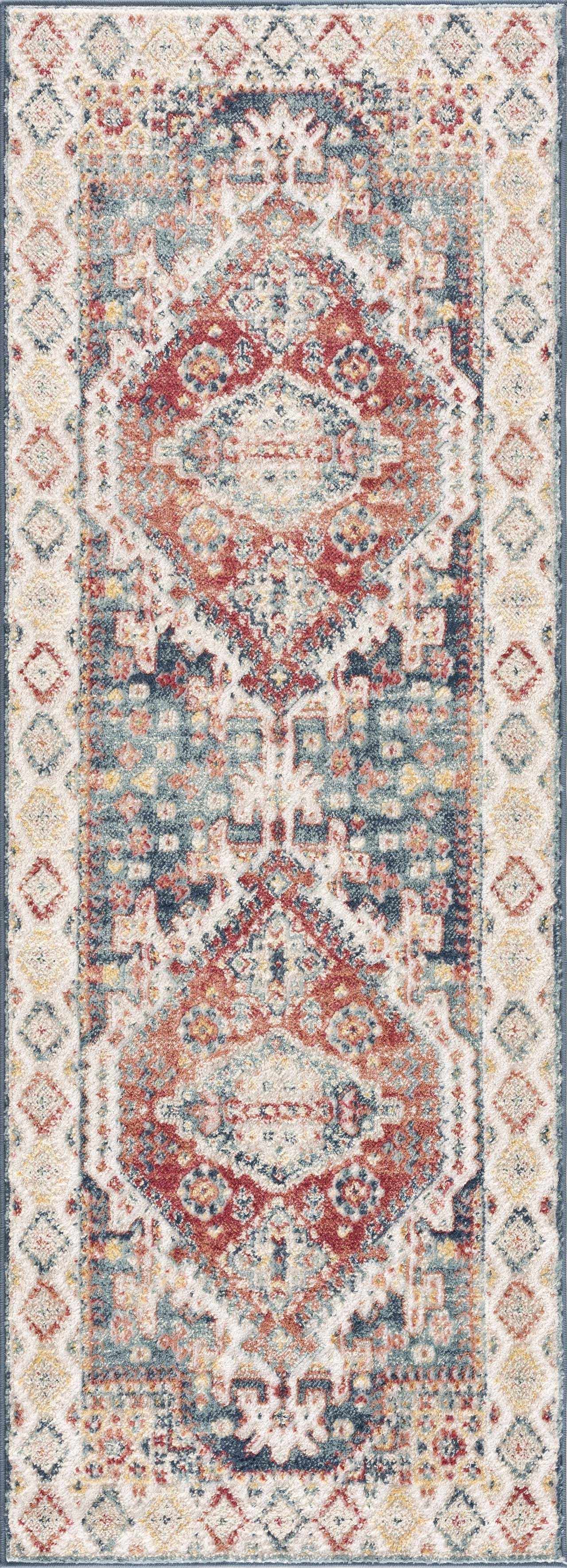 Brend Rust Medaillon Teppich
