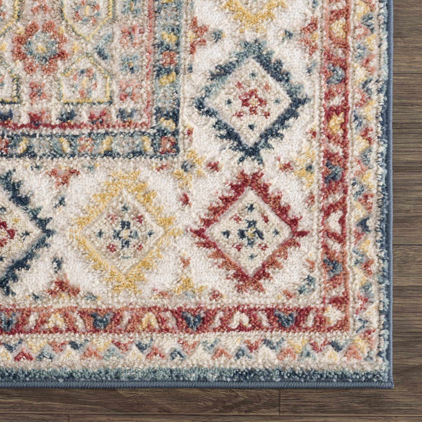 Brend Rust Medaillon Teppich