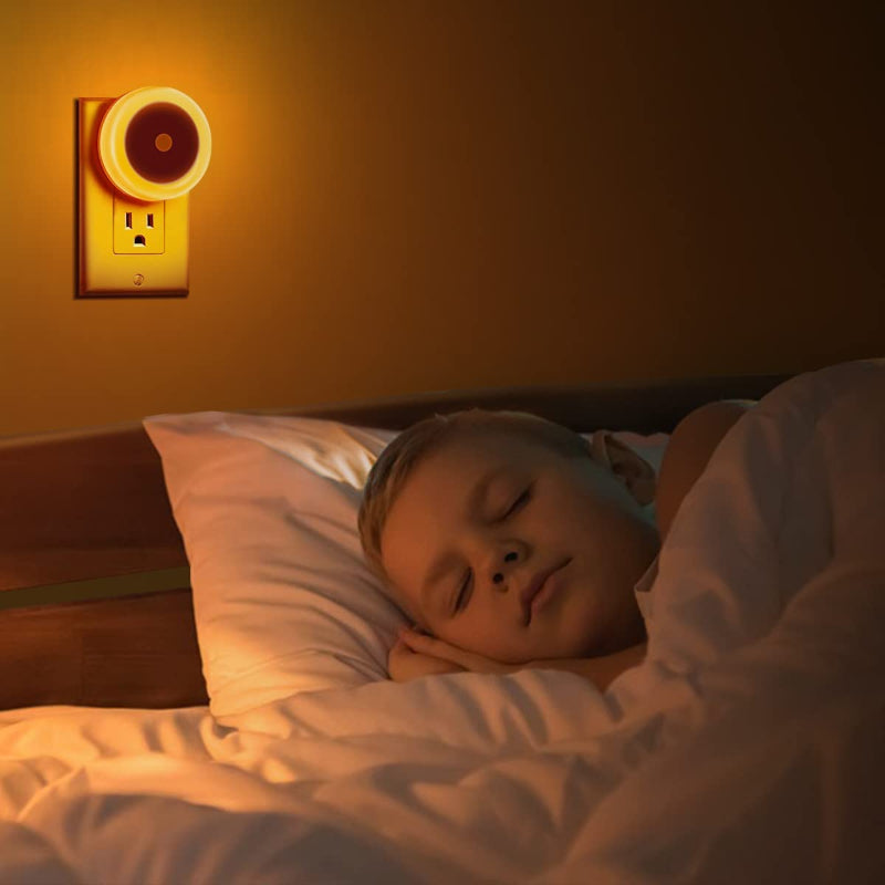 Nachtlichter Stecker in die Wand [4Pack], Nachtlicht mit Lichtsensoren, LED Nachtlicht für das Kinderzimmer, Baby Nachtlicht, Badezimmer Nachtlicht, Treppenlichter, Flurlicht
