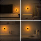 Nachtlichter Stecker in die Wand [4Pack], Nachtlicht mit Lichtsensoren, LED Nachtlicht für das Kinderzimmer, Baby Nachtlicht, Badezimmer Nachtlicht, Treppenlichter, Flurlicht