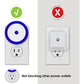 Nachtlichter Stecker in die Wand [4Pack], Nachtlicht mit Lichtsensoren, LED Nachtlicht für das Kinderzimmer, Baby Nachtlicht, Badezimmer Nachtlicht, Treppenlichter, Flurlicht