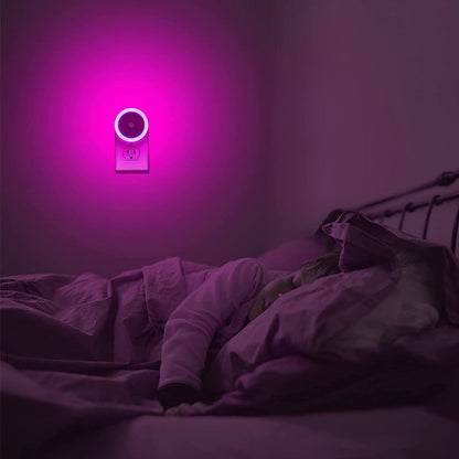 Nachtlichter Stecker in die Wand [4Pack], Nachtlicht mit Lichtsensoren, LED Nachtlicht für das Kinderzimmer, Baby Nachtlicht, Badezimmer Nachtlicht, Treppenlichter, Flurlicht