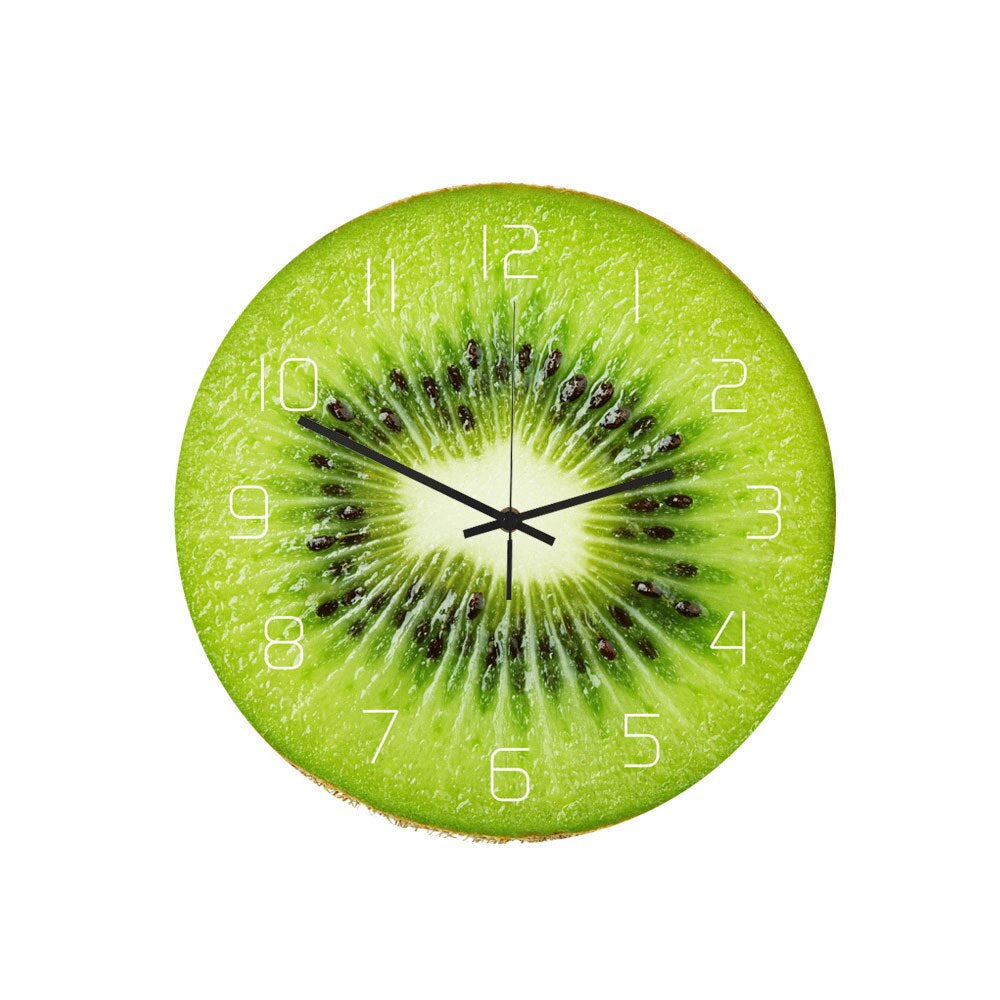 Bringen Sie Farbe und Energie in Ihren Raum mit der FruitTime Wanduhr