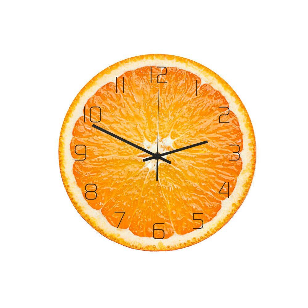 Bringen Sie Farbe und Energie in Ihren Raum mit der FruitTime Wanduhr