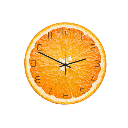 Bringen Sie Farbe und Energie in Ihren Raum mit der FruitTime Wanduhr