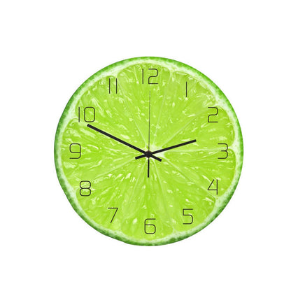 Bringen Sie Farbe und Energie in Ihren Raum mit der FruitTime Wanduhr