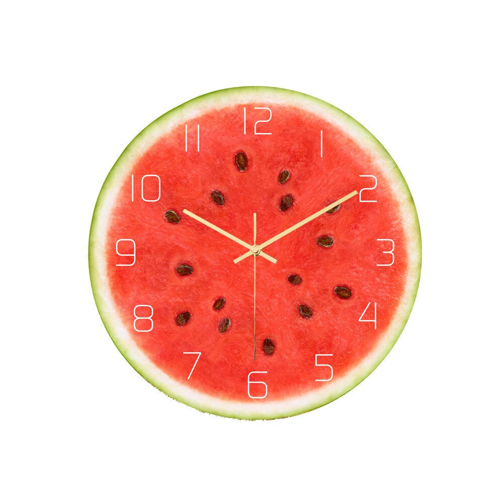 Bringen Sie Farbe und Energie in Ihren Raum mit der FruitTime Wanduhr