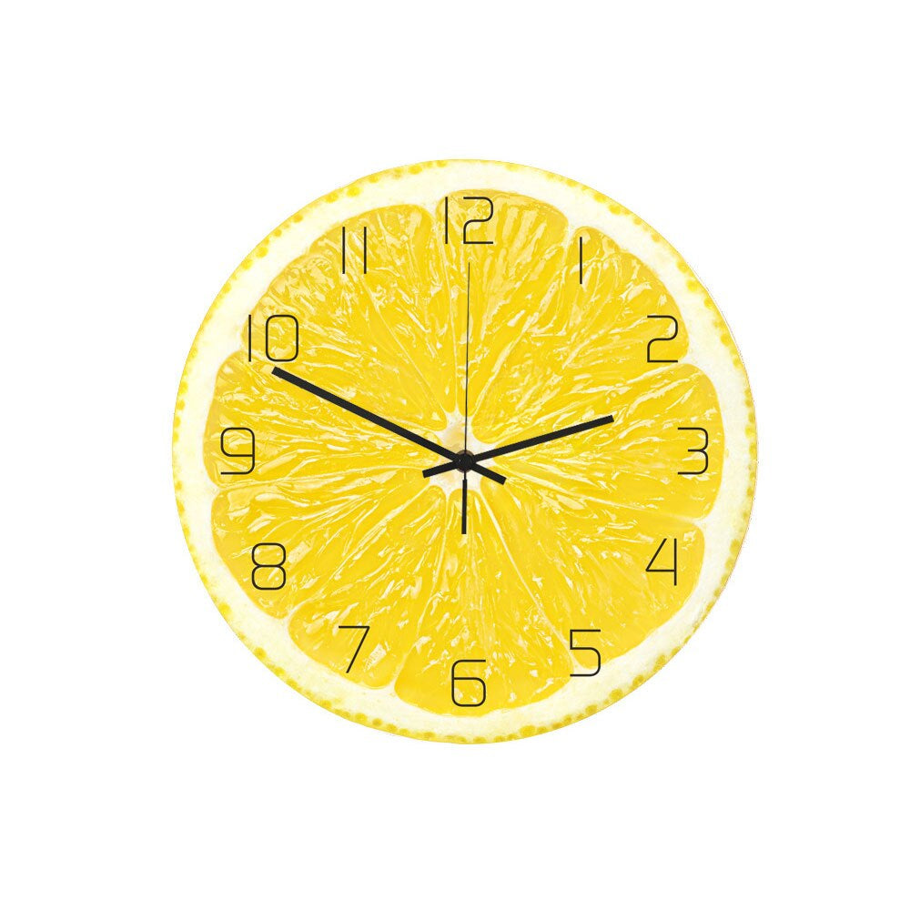 Bringen Sie Farbe und Energie in Ihren Raum mit der FruitTime Wanduhr