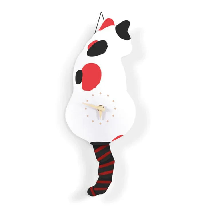 Frendorf | FelineTime – Eine originelle Uhr mit Katzenmotiv und einer schönen, wackelnden Schwanzbewegung