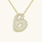 Frendorf | Bubble Initial-Diamant-Halskette