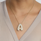 Frendorf | Bubble Initial-Diamant-Halskette