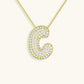 Frendorf | Bubble Initial-Diamant-Halskette