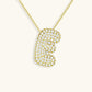 Frendorf | Bubble Initial-Diamant-Halskette