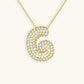 Frendorf | Bubble Initial-Diamant-Halskette