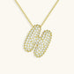 Frendorf | Bubble Initial-Diamant-Halskette
