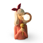Frendorf | BubbleFairies Tischlampe - Charmantes Quartett Cartoon Mädchen Statuen