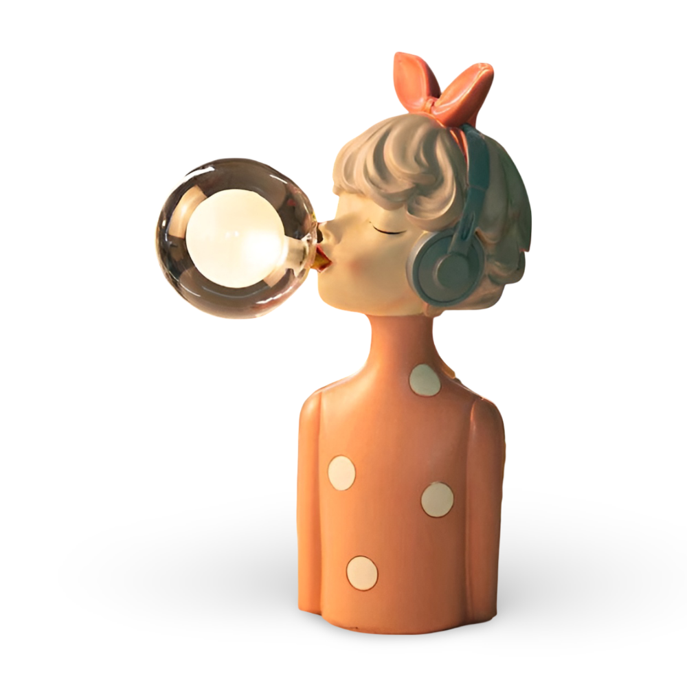Frendorf | BubbleFairies Tischlampe - Charmantes Quartett Cartoon Mädchen Statuen