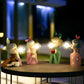 Frendorf | BubbleFairies Tischlampe - Charmantes Quartett Cartoon Mädchen Statuen