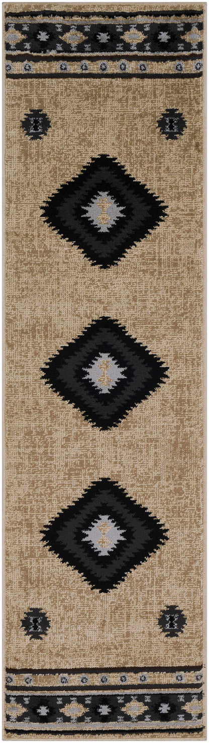 Buckhaven Brown Aztek Teppich