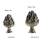 Buddhist Sense Messinglegierung Kegel Räuchergefäß Bronze Zenser Teezeremonie Antike Ornament Heimdekoration Traditionelles Rauchgefäß