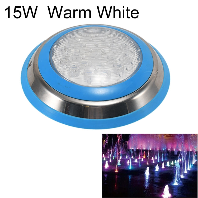 Frendorf | 15W LED Edelstahl Wandmontierte Poolleuchte Landschaft Unterwasserlicht