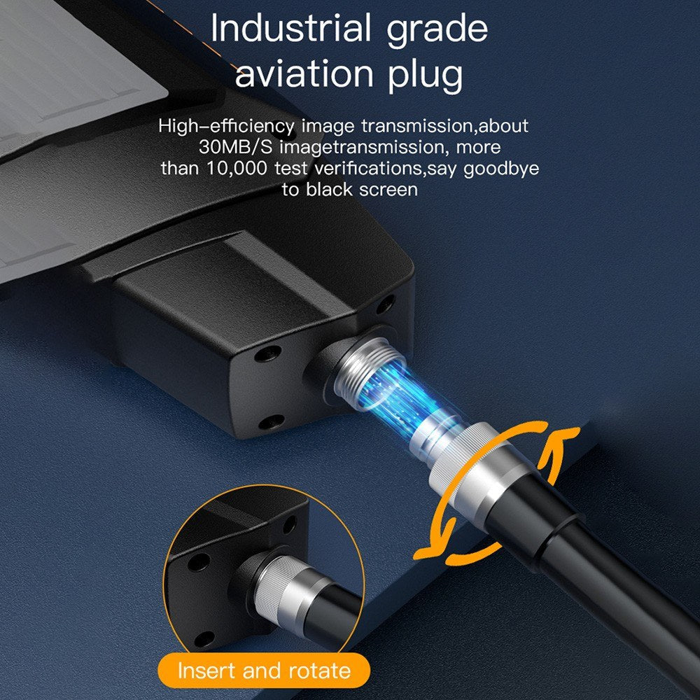 1080P wasserdichter tragbarer industrieller Endoskop mit 4,3-Zoll-HD-Bildschirm, 2MP Kamera, IP67-Bewertung, 2000mAh Akku, effiziente Bildübertragung