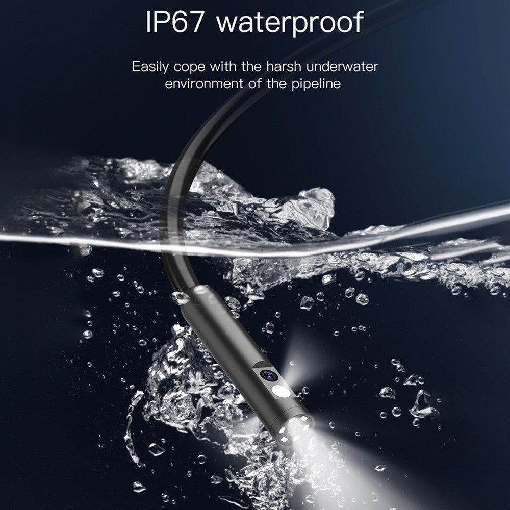 1080P wasserdichter tragbarer industrieller Endoskop mit 4,3-Zoll-HD-Bildschirm, 2MP Kamera, IP67-Bewertung, 2000mAh Akku, effiziente Bildübertragung