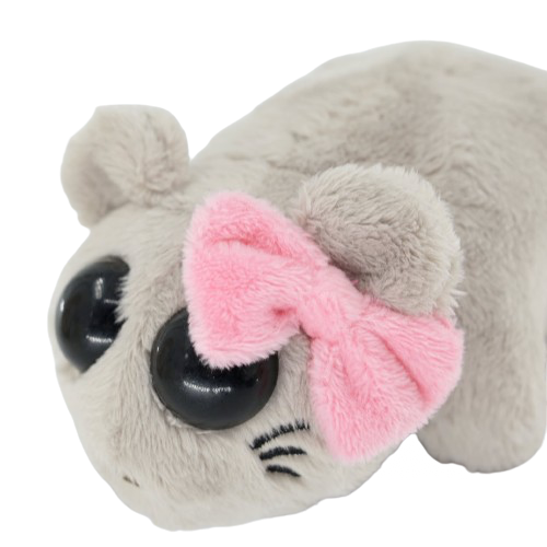 Frendorf | PlushHam Sad Hamster Kuscheltier | Lustiges Meme-Design | Mit oder ohne Sound | Perfekt zum Kuscheln & Verschenken