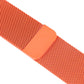 Frerndorf | Milanese Loop Magnetisches Edelstahl-Uhrenarmband für Apple Watch Series 10 42mm / 9&8&7 41mm / SE 3&SE 2&6&SE&5&4 40mm / 3&2&1 38mm(Orange)