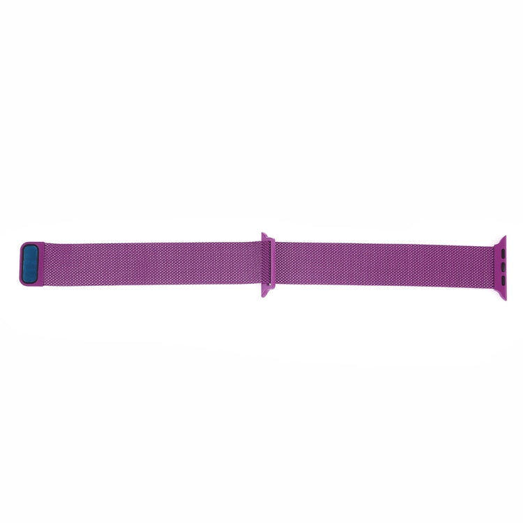 Frerndorf | Milanese Loop Magnetische Edelstahl-Uhrenarmband für Apple Watch Series 7 41mm / 6 & SE & 5 & 4 40mm / 3 & 2 & 1 38mm (Lila)