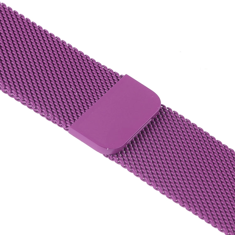 Frerndorf | Milanese Loop Magnetische Edelstahl-Uhrenarmband für Apple Watch Series 7 41mm / 6 & SE & 5 & 4 40mm / 3 & 2 & 1 38mm (Lila)