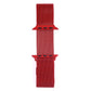 Frerndorf | Mailänder Loop Magnetisches Edelstahl-Armband für Apple Watch Series 7 41 mm / 6 & SE & 5 & 4 40 mm / 3 & 2 & 1 38 mm (Rot)