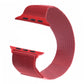Frerndorf | Mailänder Loop Magnetisches Edelstahl-Armband für Apple Watch Series 7 41 mm / 6 & SE & 5 & 4 40 mm / 3 & 2 & 1 38 mm (Rot)