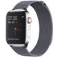 Frerndorf | Mailänder Loop Magnetische Edelstahl-Uhrenarmband für Apple Watch Ultra 49mm&Watch Ultra 2 49mm / Series 10 46mm / 9&8&7 45mm / SE 3&SE 2&6&SE&5&4 44mm / 3&2&1 42mm (Dunkelgrau)