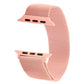 Frerndorf | Milanese Loop Magnetische Edelstahl-Uhrenarmband für Apple Watch Ultra 49mm&Watch Ultra 2 49mm / Series 10 46mm / 9&8&7 45mm / SE 3&SE 2&6&SE&5&4 44mm / 3&2&1 42mm (Pink)