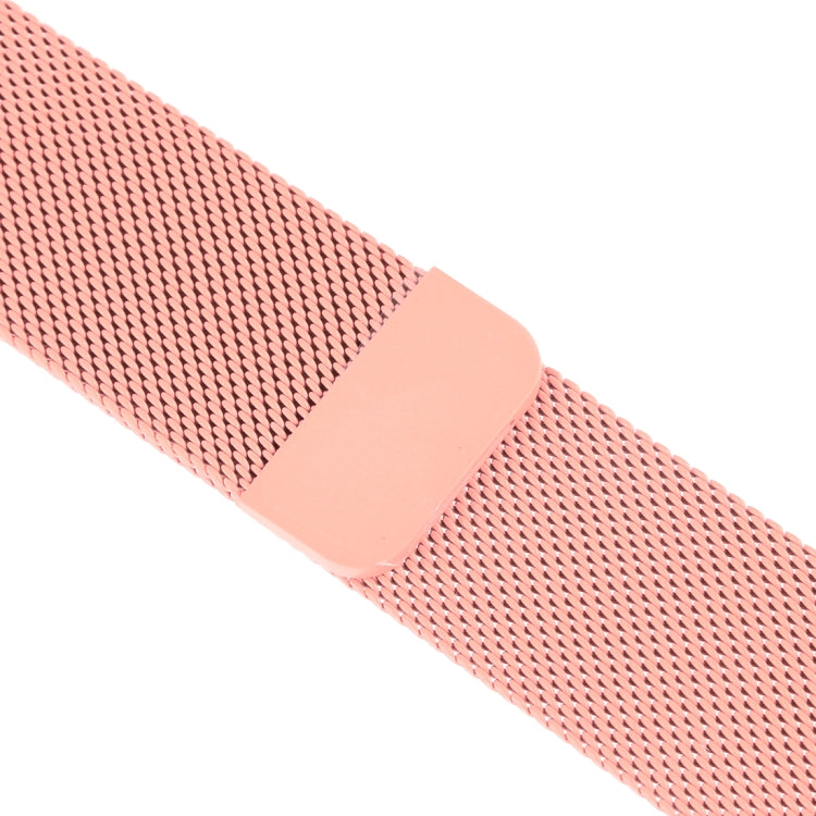 Frerndorf | Milanese Loop Magnetische Edelstahl-Uhrenarmband für Apple Watch Ultra 49mm&Watch Ultra 2 49mm / Series 10 46mm / 9&8&7 45mm / SE 3&SE 2&6&SE&5&4 44mm / 3&2&1 42mm (Pink)