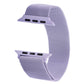 Frerndorf | Milanese Loop Magnetische Edelstahl-Uhrenarmband für Apple Watch Ultra 49mm&Watch Ultra 2 49mm / Series 10 46mm / 9&8&7 45mm / SE 3&SE 2&6&SE&5&4 44mm / 3&2&1 42mm (Helllila)
