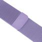 Frerndorf | Milanese Loop Magnetische Edelstahl-Uhrenarmband für Apple Watch Ultra 49mm&Watch Ultra 2 49mm / Series 10 46mm / 9&8&7 45mm / SE 3&SE 2&6&SE&5&4 44mm / 3&2&1 42mm (Helllila)